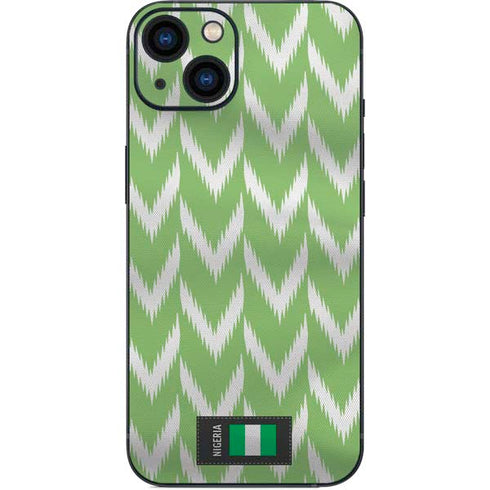 Nigeria Soccer Flag iPhone 14 Plus Skin